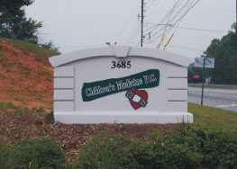Monument Sign
