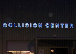 Collision Center Sign