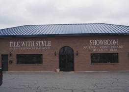 Tile with Style Sign