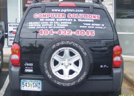 Computer Solutions Lettering