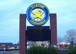 Startime Entertainment Sign