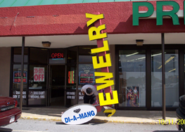 Broken Jewelry Sign