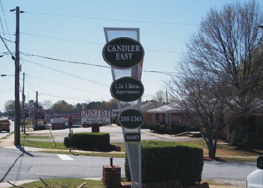 Candler East Sign