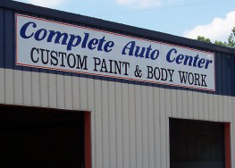 Auto Center Sign